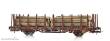 NMJ 1000385 - NMJ Topline 502.304 Kbps 21 76 335 3 742-8 Rungenwagen NSB mit Beladung, H0