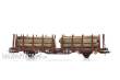 NMJ 1000385 - NMJ Topline 502.304 Kbps 21 76 335 3 742-8 Rungenwagen NSB mit Beladung, H0