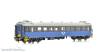 NMJ 1000409 - NMJ Topline 201.401 SJ A2.5144 1. Klasse Personenwagen, blau/Schwarz Design V2, H0