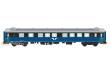 NMJ 1000409 - NMJ Topline 201.401 SJ A2.5144 1. Klasse Personenwagen, blau/Schwarz Design V2, H0