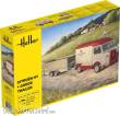 Heller 50331 - Citroen HY + Goods Trailer