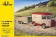 Heller 50331 - Citroen HY + Goods Trailer