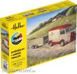 Heller 52331 - 1:24 STARTER KIT Citroen HY + Goods Trailer