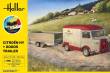 Heller 52331 - 1:24 STARTER KIT Citroen HY + Goods Trailer
