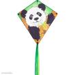 Invento 100060 - Eddy Panda - Kinderdrache, ab 5 Jahren, 68x68cm, inkl. 17kp Polyester Schnüre, 40m auf Spule
