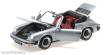 Minichamps 100063034 - PORSCHE 911 CARRERA 3.2 CABRIOLET - 1983 - GREY METALLIC
