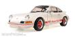 Minichamps 100066021 - PORSCHE 911 CARRERA RS - 1972 - WHITE W RED DECOR