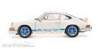 Minichamps 100066022 - PORSCHE 911 CARRERA RS - 1972 - WHITE W BLUE DECOR