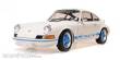 Minichamps 100066022 - PORSCHE 911 CARRERA RS - 1972 - WHITE W BLUE DECOR