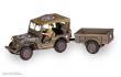Heller 81105 - US 1/4 Ton Truck n Trailer