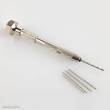 Heller 99019 - Hand drill with five drills (1, 1.2, 1.4, 1.5, 1.8 mm)