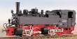 Weinert 100105 - 99 5906 Schmalspur-Dampflok der Harz-Querbahn mit Faulhaber-Motor (H0e)