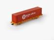 PT Trains 100160.1 - TRANSFESA Lgnss 24 71 443 3 006-2 + BOLUDA 45´ HC BOLU9478525