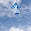 HQ 100186 - Dolphin Kite - Kinderdrachen, ab 5 Jahren, 202x175cm, inkl. 17kp Polyester Schnüre, 40m