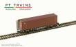 PT Trains 100324 - Wagen Sgmmnss 40 MFD RAIL + 1x40’HC Bluesky BSIU8743540