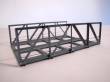 Hack Brücken 10060 - Vorflutbrücke 15 cm , 2-gleisig, grau - Typ V15-2