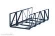 Hack Brücken 10071 - Vorflutbrücke 15cm, 64mm breit, blau - Typ V15-64-b