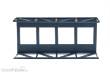 Hack Brücken 10071 - Vorflutbrücke 15cm, 64mm breit, blau - Typ V15-64-b