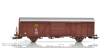 NMJ 1007396 - NMJ Topline 506.304 Gbs 150 0 071-8 mit Glava Werbung, Güterwagen der NSB, H0