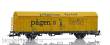 NMJ 1007495 - NMJ Topline 608.304 Gedeckter Güterwagen Gre 49058 ´Pågens Bröd´ der SJ, H0