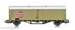 NMJ 1007504 - NMJ Topline 605.313 Kühlwagen Grf 45002 ´Fruktnorlin´ der SJ, H0
