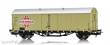 NMJ 1007506 - NMJ Topline 605.312 Kühlwagen Grf 45016 ´Fruktnorlin´ der SJ, H0