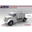Gecko Models 35GM0072 - WWII British Army Closed Cab 30-cwt 4x2 GS Truck
