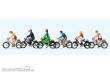 Preiser 10091 - HO Radfahrer