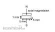 Tabletop Depot Magnete5x5x1 - 10 Neodym Magnete 5 x 5 x 1 mm