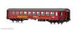 NMJ 1013805 - NMJ Topline 106.305 Personenwagen BC3 21240 ´Bamsetoget´ der NSB, rot, H0