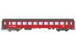 NMJ 1013806 - NMJ Topline 106.306 Salonwagen CB3 21237 ´Barnetoget´ der NSB , rot, H0