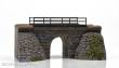 NMJ 1013819 - NMJ Skyline Jernbaneundergang/Bro, Mørke utgave, Ferdigmodell