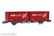 NMJ 1015824 - NMJ Topline 507 114 CargoNet Lgns 42 76 443 2415-9 med 2 x 24 fot NOR LINES containere, H0