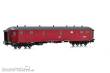 NMJ 1015843 - NMJ Topline NSB DF37 21307, Gepäck und Schafnerwagen, rot/Schwarz