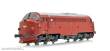 NMJ 1027122 - NMJ Topline 145004 NSB Di3b 643, Rot/Silber, DC Analog, Spur 0, 1:45