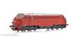 NMJ 1027122 - NMJ Topline 145004 NSB Di3b 643, Rot/Silber, DC Analog, Spur 0, 1:45