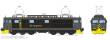 NMJ 1027398 - NMJ Topline 93107 CargoNet elektrische Lokomotiv El14.2197, Grau/Schwarz, DC, H0