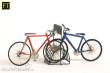 Halling MO-309 - Zwei Fahrräder +Fahrradständer, Bausatz 1:45