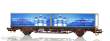 NMJ 1029523 - NMJ Topline 507.122 CargoNet Lgns 42 76 443 2001-7 mit 2 x 25 IMSDAL Mineralwasser container, H0
