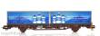 NMJ 1029523 - NMJ Topline 507.122 CargoNet Lgns 42 76 443 2001-7 mit 2 x 25 IMSDAL Mineralwasser container, H0
