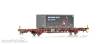 NMJ 1029525 - NMJ Topline 507.124 CargoNet Lgns 42 76 443 2377-1 mit 2 x 25 Pepsi Max container, H0