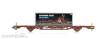 NMJ 1029525 - NMJ Topline 507.124 CargoNet Lgns 42 76 443 2377-1 mit 2 x 25 Pepsi Max container, H0