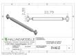 Halling ETH-KWE-227 - Kardanwelle 22,7mm