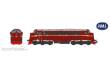 NMJ 1031234 - NMJ Topline 90022 NSB Diesellokomotive Di3a 611 Rotbraun, Nohab, DC Analog, H0