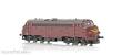 NMJ 1031276 - NMJ Topline 90106 DSB MY 1132, Nohab, Weinrot ohne Zierlinien, DC Analog, H0
