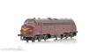 NMJ 1031276 - NMJ Topline 90106 DSB MY 1132, Nohab, Weinrot ohne Zierlinien, DC Analog, H0