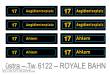 Halling DEC-TW6-H22 - Decals für Hannover TW6000 ´Royale Bahn´