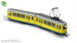 Halling GT6-E28-S - GT6 Essen, blau/gelb, Nr. 1628, Standmodell