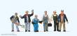 Preiser 10453 - HO US-Güterzugpersonal