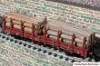 Modellbahn-Bachmann 1050110 - Stammholz längs 2-tlg. für Roco, für den 2-achs. Rungenwagen Kbs (Art.- Nr. 2308 u.ä.) Größe: 35 x 15 mm